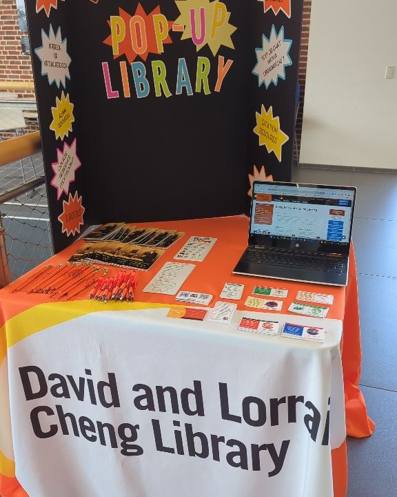 Pop-up library out again. Find us today (2/15) 12:30-1:30pm in University Hall!
Free giveaways!

#wpunj
#twillyp
#clubcheng