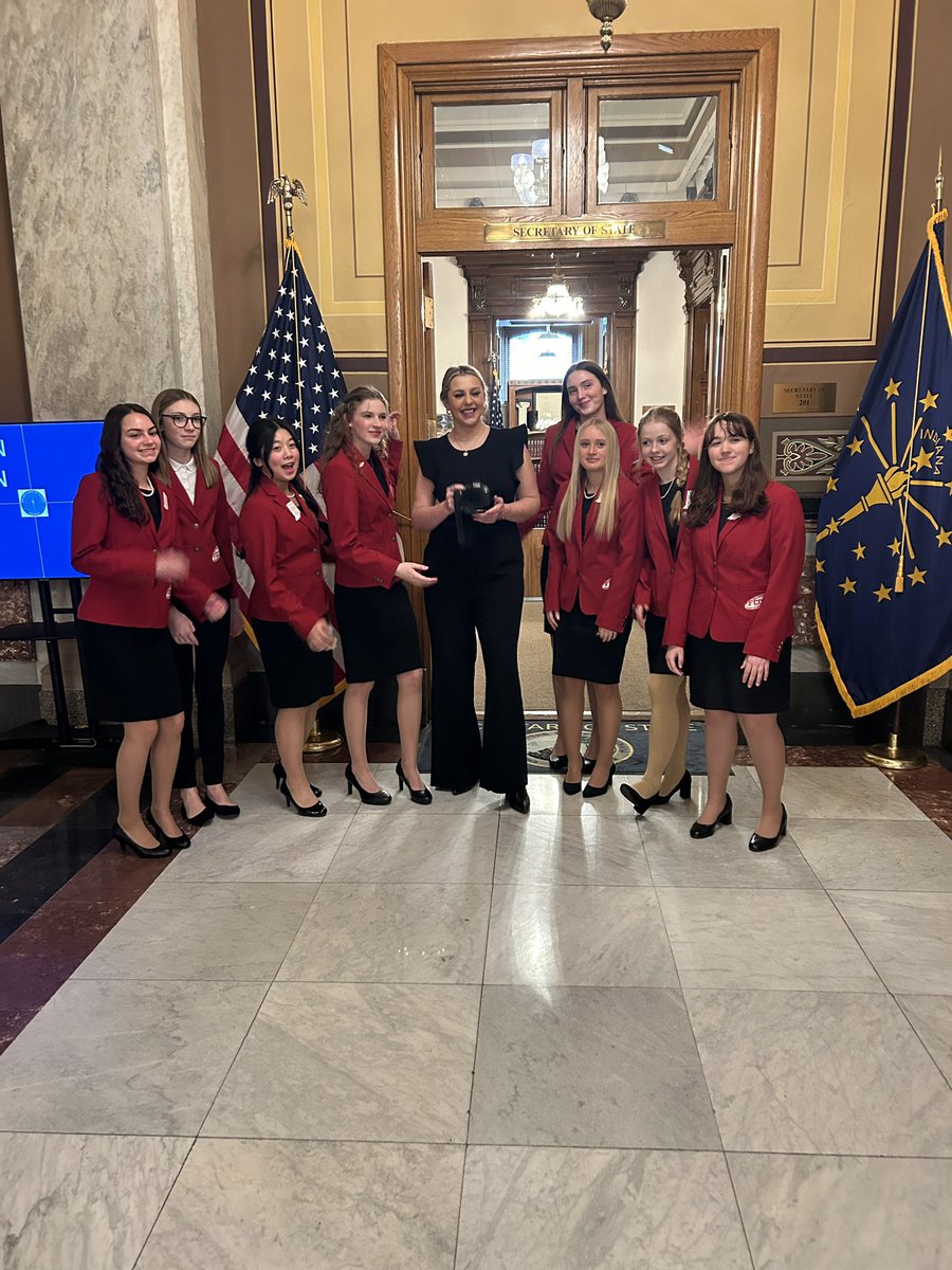 FCCLA Alumni Day!  Look at who we found at the Indiana Attorney General’s Office… Ms. Sarah Lehman!  A former Indiana State Officer and East Central FCCLA member.  <a href="/EastCentralHS/">East Central HS</a> <a href="/EC_FCCLA/">ECHS FCCLA</a> <a href="/S_DCSC/">Sunman-Dearborn Community Schools</a> <a href="/indianafccla1/">IndianaFCCLA</a>