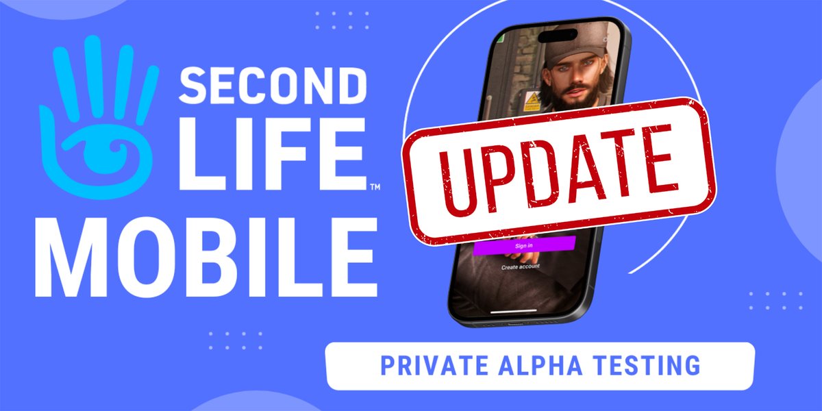Second Life Mobile Private Alpha Update: Streaming audio support, improvements & more! 📱 Learn more 📲 second.life/mobile021524 #SecondLife #SecondLifeMobile #LindenLab #virtualworld #metatverse
