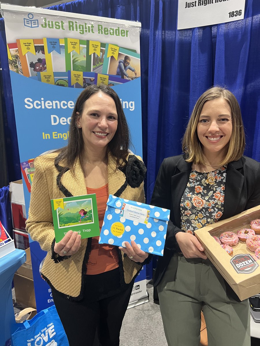 What is better than donuts &amp; decodables?

If you're attending the AASA National Conference, stop by our booth #1836 for a sweet treat and chat with us about all things Science of Reading.

#aasa24 #scienceofreading