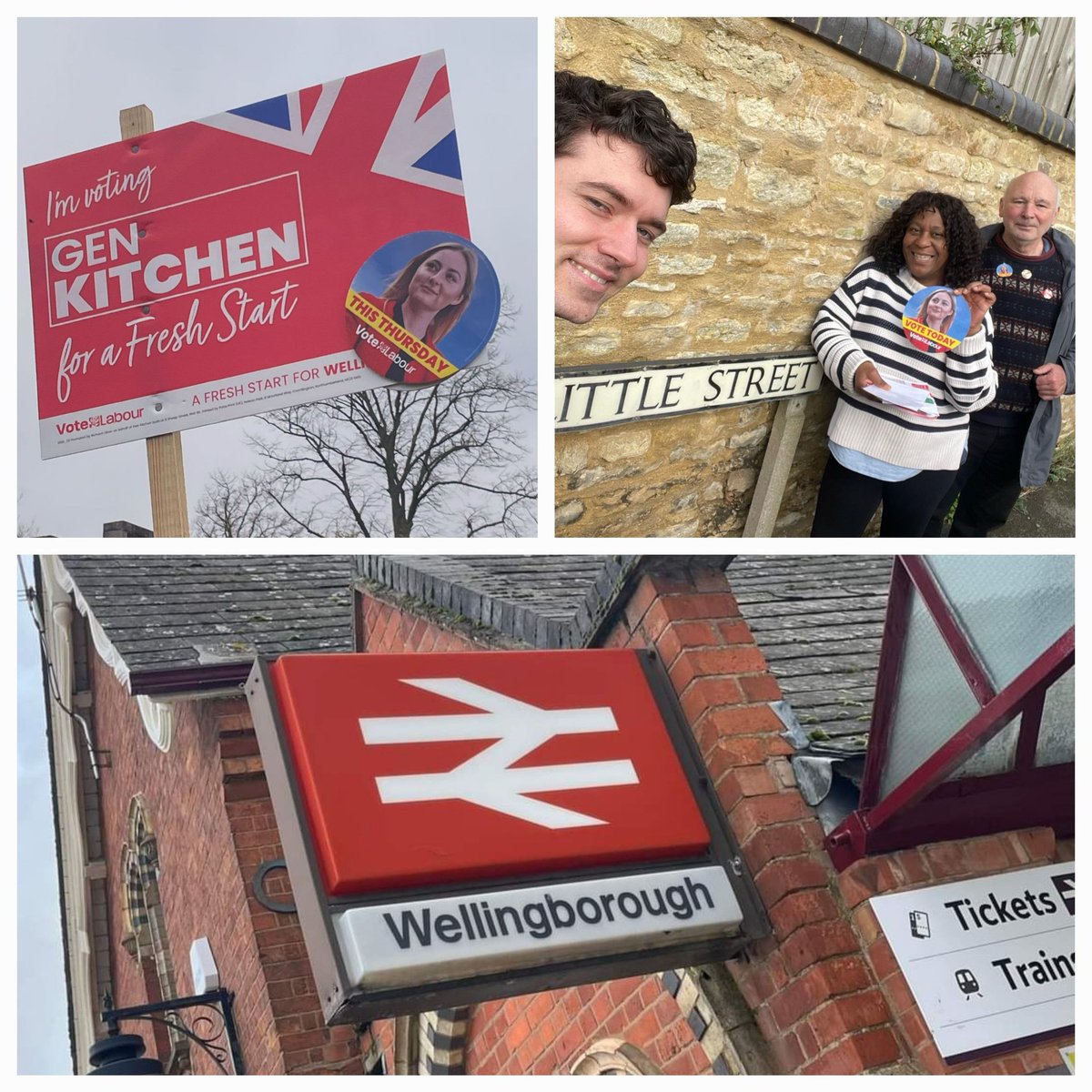 A great day out with the #Broxtowe team, activists from across the country working to #GOTV to get @Gvkitchen over the line. Still a few hours to go #VoteLabour #WellingboroughByElection