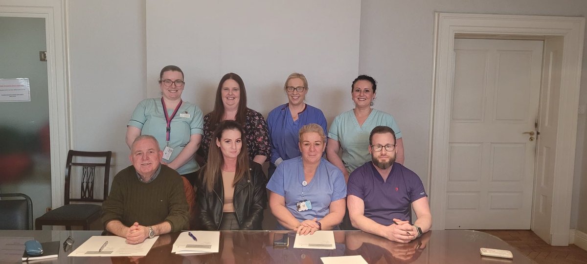 Delighted to support the first meeting of Healthcare Assistant led staff council @Mercycork Representing HCA/Theatre Ops/HSSD staff 👏👏#SharedGovernance #Magnet4Europe #leadership @MgtMcKiernan @BridAOSullivan @NorthwesternMed