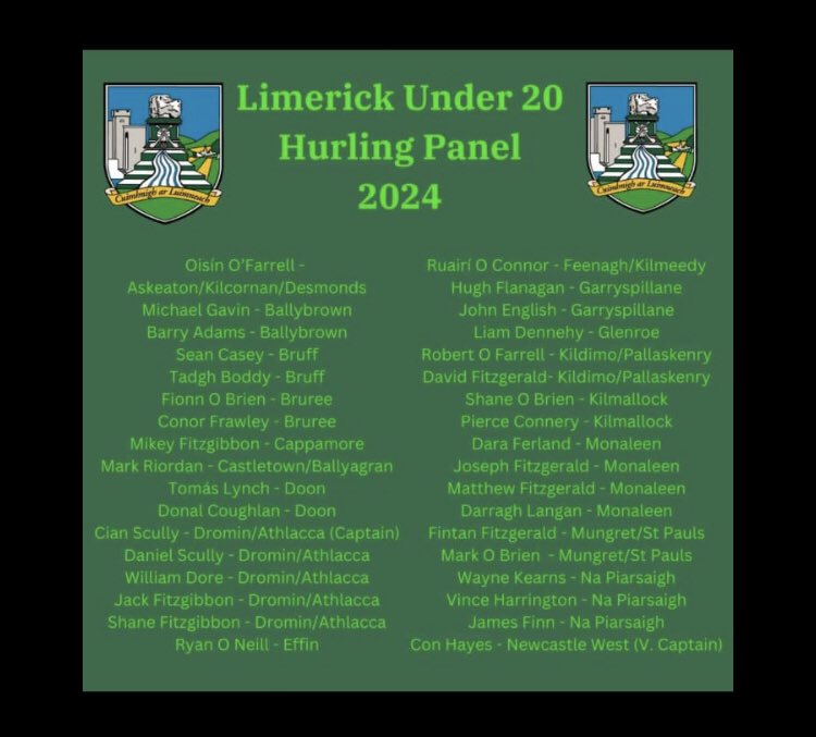 Dromin/Athlacca GAA tweet media