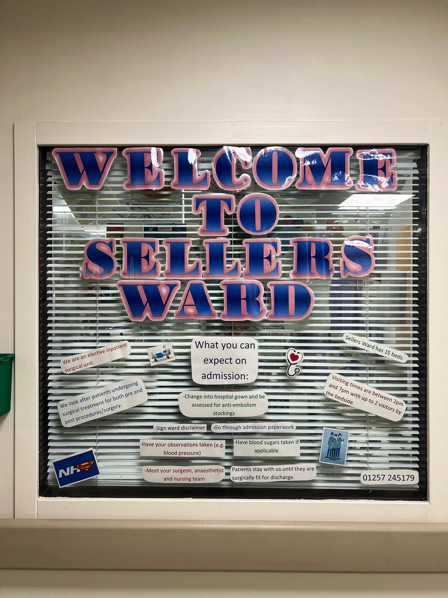 Our greetings board created  by our wonderful students &amp; what our patients can expect from staff when they arrive on the unit 😊💉👩🏼‍⚕️