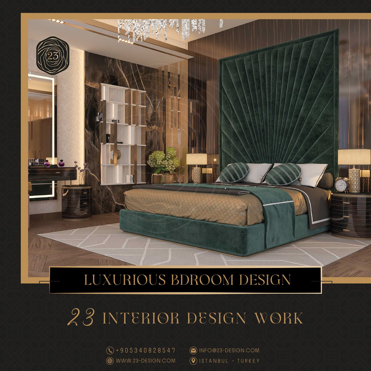 23Interior's tweet image. Luxurious Bedroom design
DESIGN BY 23 INTERIOR DESIGN
23 Interior Design
@23_interior_design
‌+90-534-082-85-47⁩
Wa.Me/905340828547
#interiordesign #design #interior #homedecor #architecture #home #decor #interiors #homedesign #art #interiordesigner #furniture #decoration