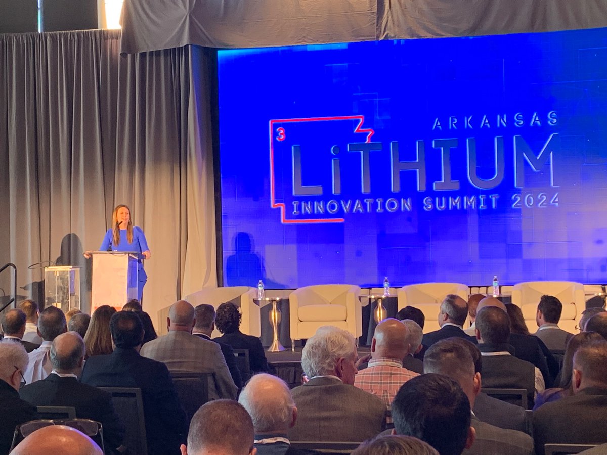 The State Chamber/AIA is a proud sponsor of the @ARLithiumSummit, which kicked off today. This summit provides key stakeholders the opportunity to discuss next steps on how Arkansas’ rich lithium resources can contribute to market demand.