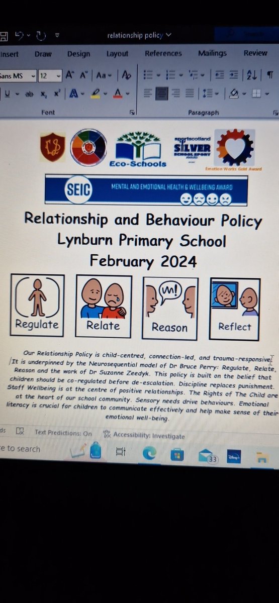 Lynburn Nurture (@lynburnnurture) on Twitter photo I'm updating our relationship policy, so it's more reflective of our practice. What's included? Nurture, restorative practice, mediation, emotional regulation, family wellbeing, staff wellbeing, containment, rupture/repair, SZ quote "Love is never wasted" <a href="/BDPerry/">Bruce D. Perry, M.D.,Ph.D.</a> <a href="/suzannezeedyk/">Suzanne Zeedyk</a> I'm updating our relationship policy, so it's more reflective of our practice. What's included? Nurture, restorative practice, mediation, emotional regulation, family wellbeing, staff wellbeing, containment, rupture/repair, SZ quote "Love is never wasted" <a href="/BDPerry/">Bruce D. Perry, M.D.,Ph.D.</a> <a href="/suzannezeedyk/">Suzanne Zeedyk</a>