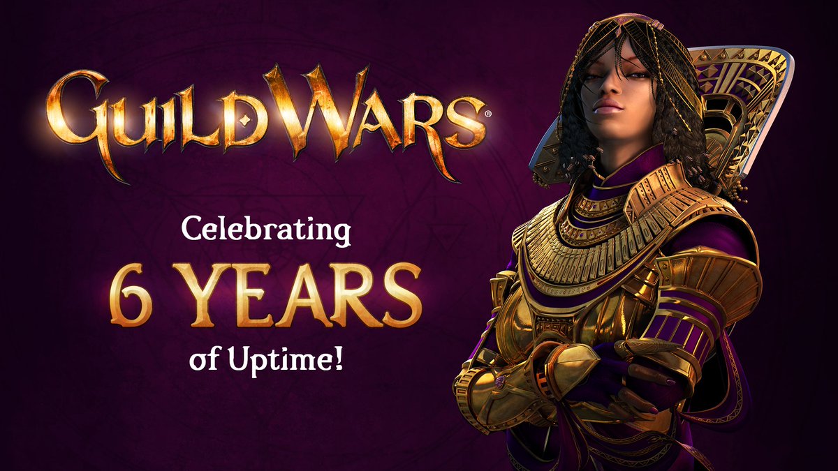 This April #GuildWars turns 19, but today marks 6 years of absolutely no downtime! Without any interruptions in service during those six years, we've made improvements to the graphics, performance, and more.