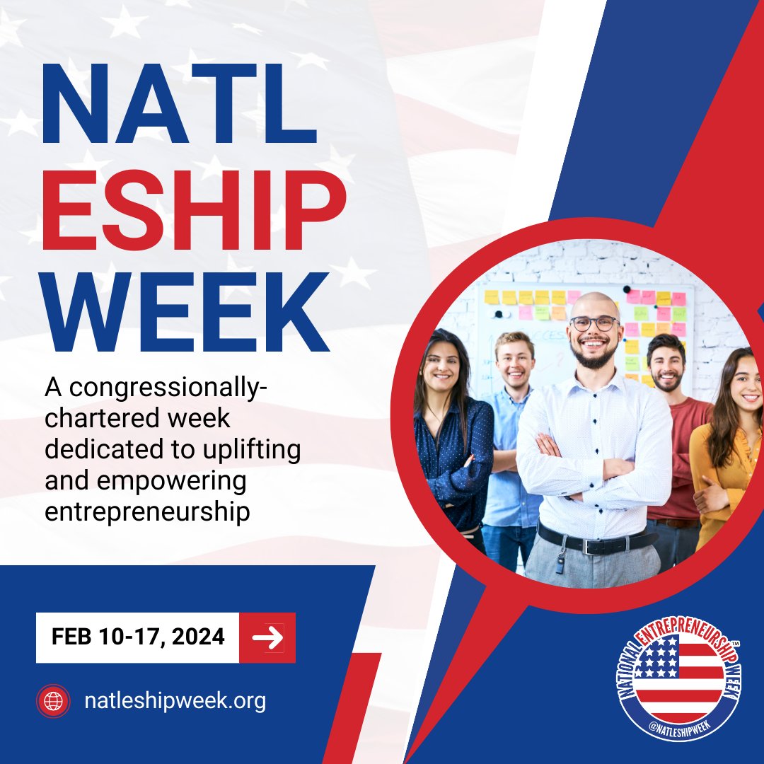 #NatlEshipWeek is an annual, grassroots movement celebrating America's Entrepreneurship Ecosystem. Learn more about how the WV Hive Network supports and empowers entrepreneurs in southern West Virginia on our website: wvhive.com 
#WVHive #NatlEshipWeek