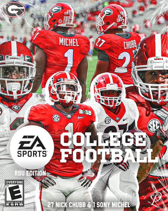 EA needs to drop this ‘RBU Edition’ of #CFB25 🔥 #GoDawgs🐶