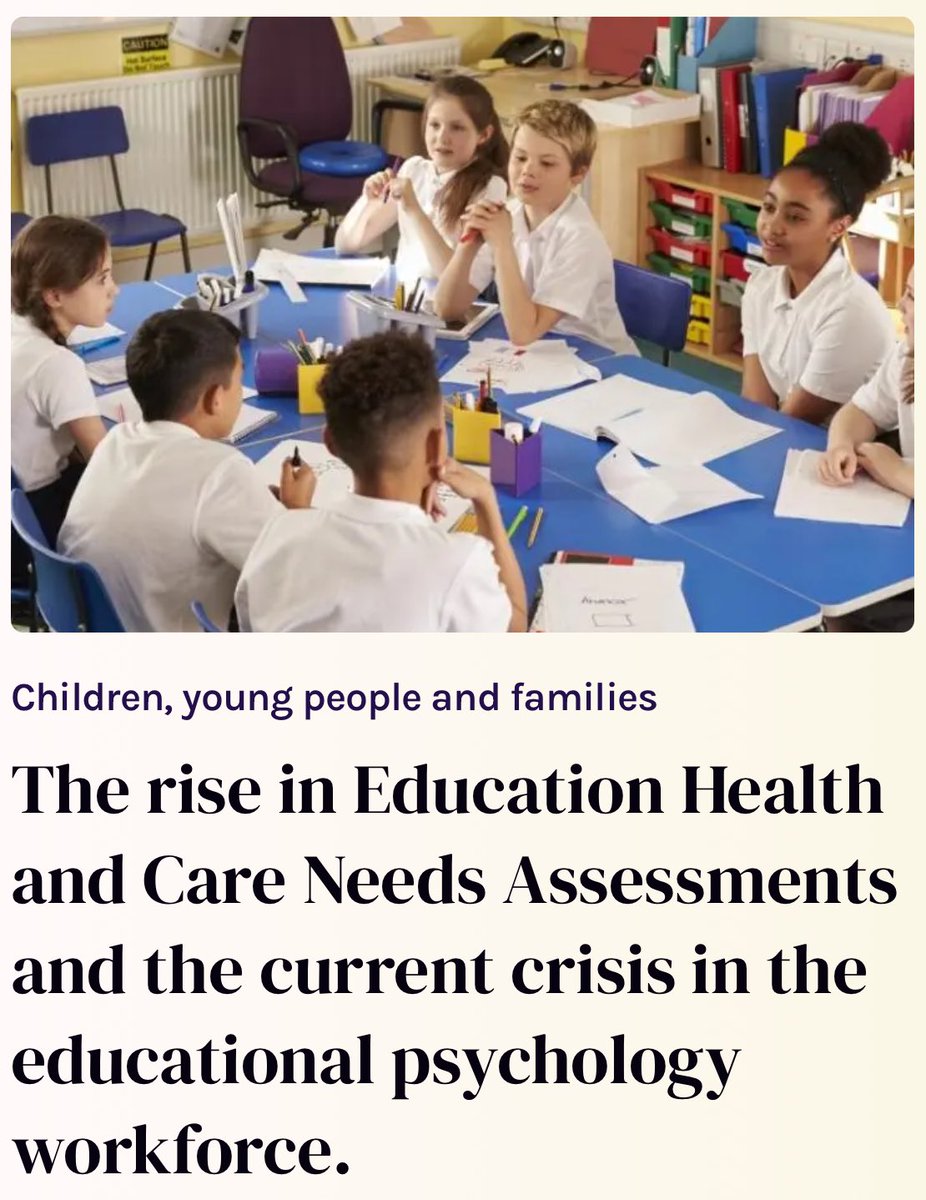 DECP responds to the Local Government & Social Care Ombudsman’s ruling on the impact of a severe shortage in the Educational Psychology workforce. Read the response here: bps.org.uk/news/decp-resp… And an in depth analysis here: bps.org.uk/news/rise-educ… #twittereps @BPSOfficial