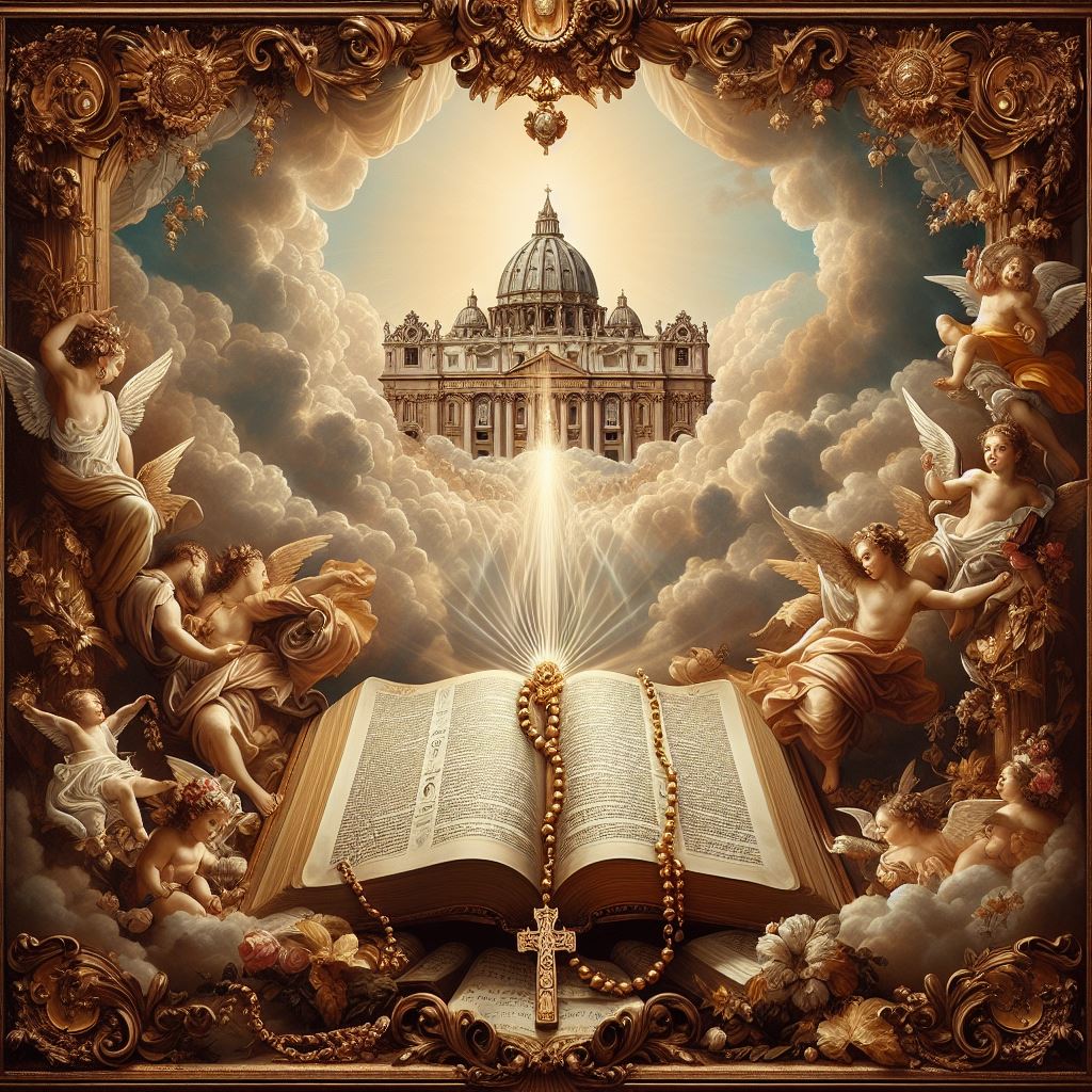 TheRealPkz's tweet photo. Conclusão.

Os livros deuterocanônicos são parte integrante da Bíblia católica, pois foram inspirados por Deus e transmitidos pela Tradição da Igreja. Eles contêm verdades reveladas que confirmam e enriquecem a fé católica, e que refutam os erros e as heresias de Lutero e dos protestantes. Por isso, devemos ler, estudar e meditar esses livros com amor e respeito, pois eles são a Palavra de Deus para nós.