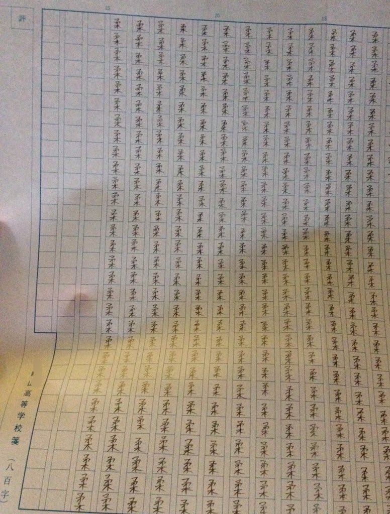 授業中に悪気なく携帯を触ってしまった人の反省文