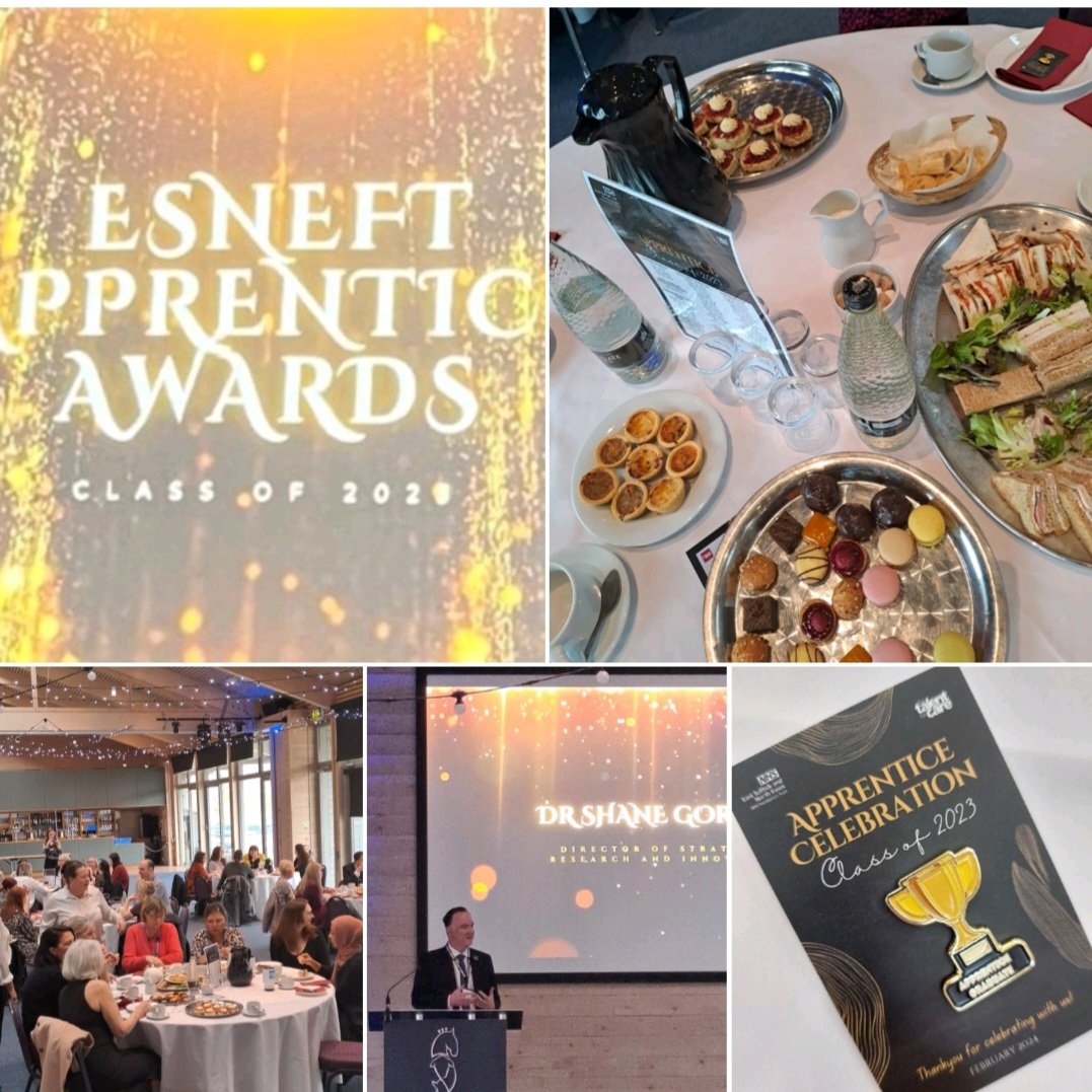 ESNEFT Talent for Care (@esneft_talent) on Twitter photo What a fabulous day.
Our first Apprentice Celebration Award.
Huge congratulations to our class of 2023.
#Apprenticeships <a href="/Team_ESNEFT/">Team ESNEFT</a> #TalentforCare
Very proud of Talent for Care team too. We pulled together a wonderful afternoon of celebrations What a fabulous day.
Our first Apprentice Celebration Award.
Huge congratulations to our class of 2023.
#Apprenticeships <a href="/Team_ESNEFT/">Team ESNEFT</a> #TalentforCare
Very proud of Talent for Care team too. We pulled together a wonderful afternoon of celebrations