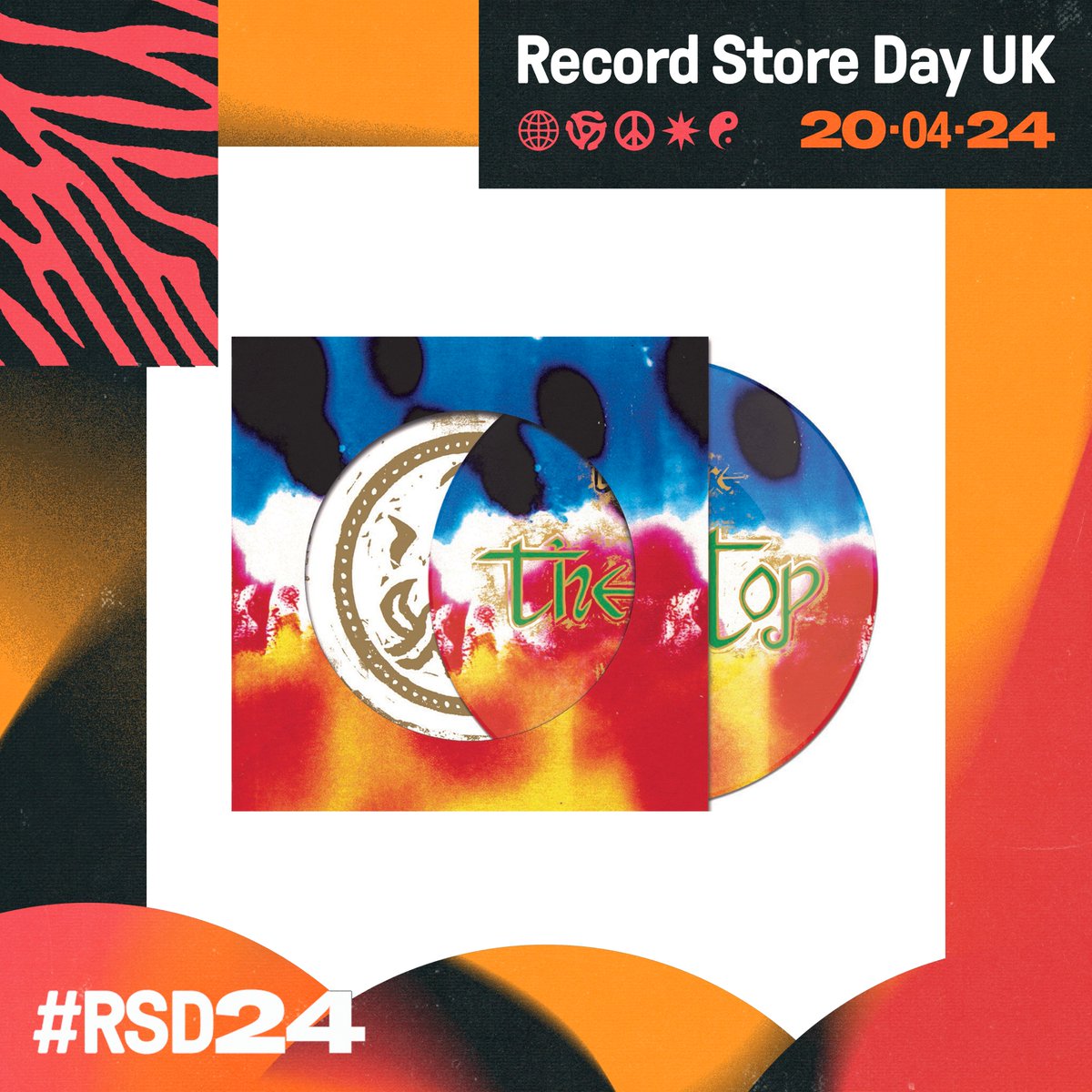 OUT 20TH APRIL FOR RECORD STORE DAY. THE 40TH ANNIVERSARY VERSION OF 'THE TOP', REMASTERED BY ROBERT SMITH AND AVAILABLE ON PICTURE DISC FOR THE FIRST TIME. RELEASED IN PARTNERSHIP WITH THE WARCHILD INITIATIVE. SEE ALL THE RELEASES AT recordstoreday.lnk.to/RSD24-GLB #RSD24