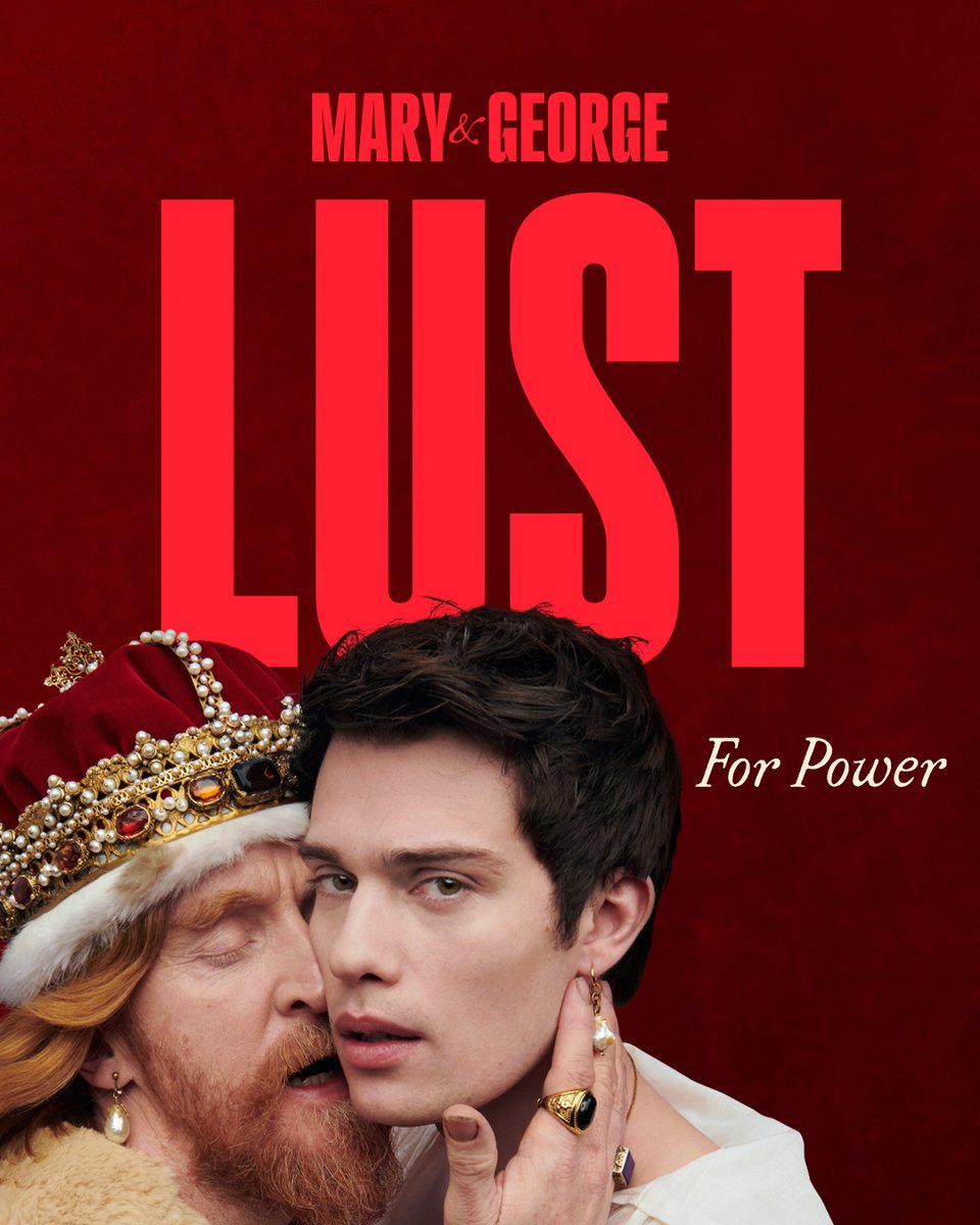 skytv's tweet photo. The countdown is on. ❤️‍🔥 #MaryandGeorge, coming to Sky and @NOW 5 March.

#JulianneMoore @nickgalitzine @TonyCurran69 https://t.co/7p87InOZ3j