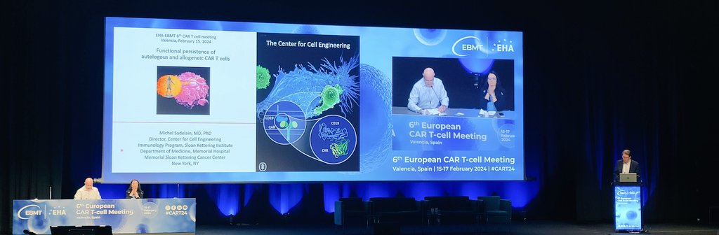 Last but not least for the very exciting first day: an inspiring keynote lecture! #CART24 Looking forward to the second day, starting with a collaborative session #YoungEHA #EBMT Trainees