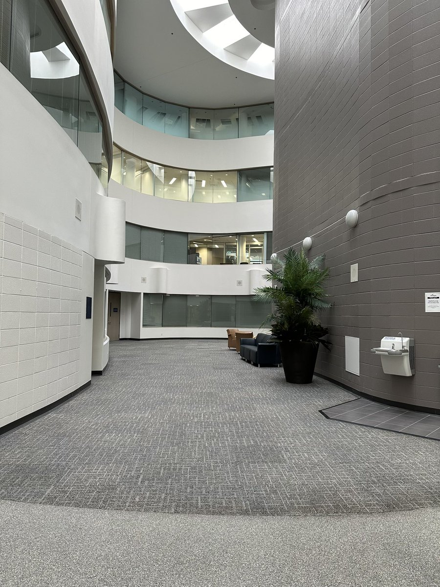 KavanaghMarie's tweet photo. Day 46 - office day and snow, translate to an indoor walk around our office buildings. #100daysofwalking #Canada, #connectingbridges #livewall https://t.co/LOnmu7SYZK