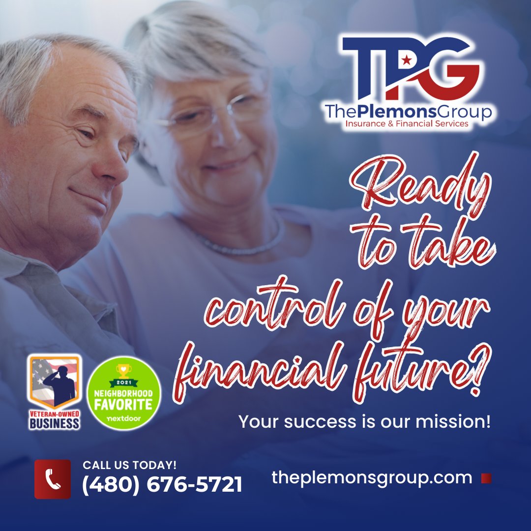 ThePlemonsGroup's tweet photo. Ready to take control of your financial future? Schedule a consultation with The Plemons Group today. Your success is our mission! #FinancialConsultation #SuccessMatters #FinancialPlanning #EmpowerYourFuture https://t.co/Haha6GT87Y https://t.co/4l3p9ouTpo