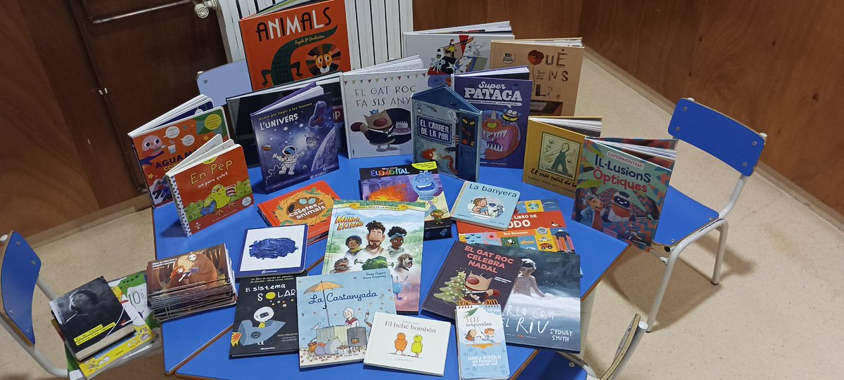 Quina felicitat! Gràcies <a href="/CprestecCultura/">Central de Préstec</a> Demà els nens i nenes gaudiran de nous contes!