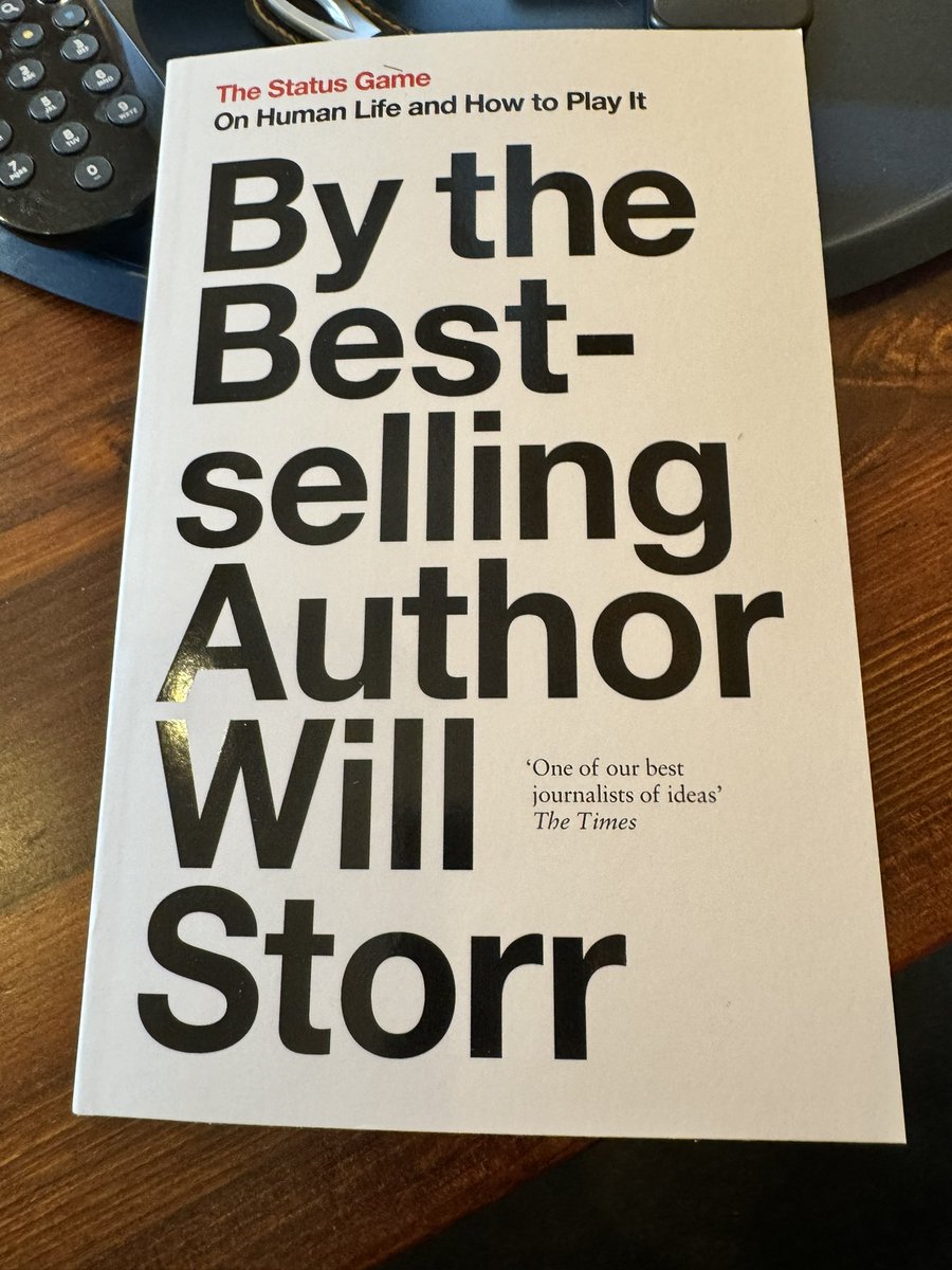 I bought this on the strength (the genius of) the cover design  - <a href="/wstorr/">Will Storr</a>, your publisher played a blinder…