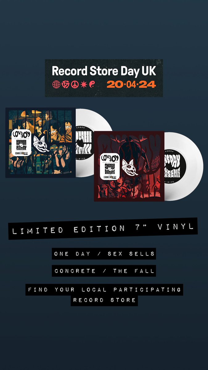 Lovejoy (@lovejoy) on Twitter photo We're partaking in Record Store Day UK this year! We're releasing remastered versions of songs from AYA & PB as part of our 'First Era Singles Collection'.
Go to recordstoreday.co.uk/store-locator/ to find your nearest participating store :)
<a href="/RSDUK/">Record Store Day UK</a> We're partaking in Record Store Day UK this year! We're releasing remastered versions of songs from AYA & PB as part of our 'First Era Singles Collection'.
Go to recordstoreday.co.uk/store-locator/ to find your nearest participating store :)
<a href="/RSDUK/">Record Store Day UK</a>