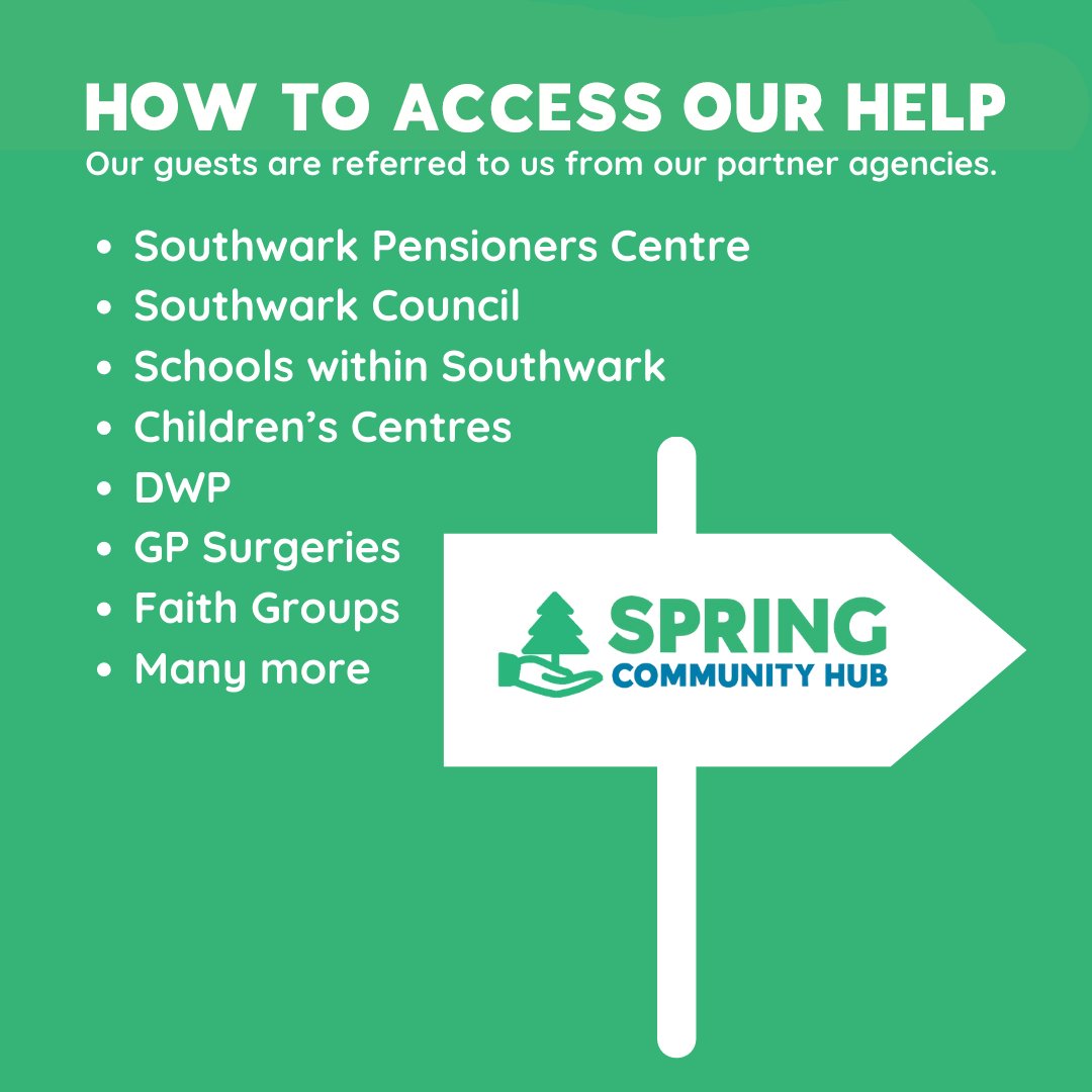 If you live in Southwark and are struggling financially, speak to one of our referring partners to access our help, which includes food provision, after-school clubs, help getting in the workplace and more.
