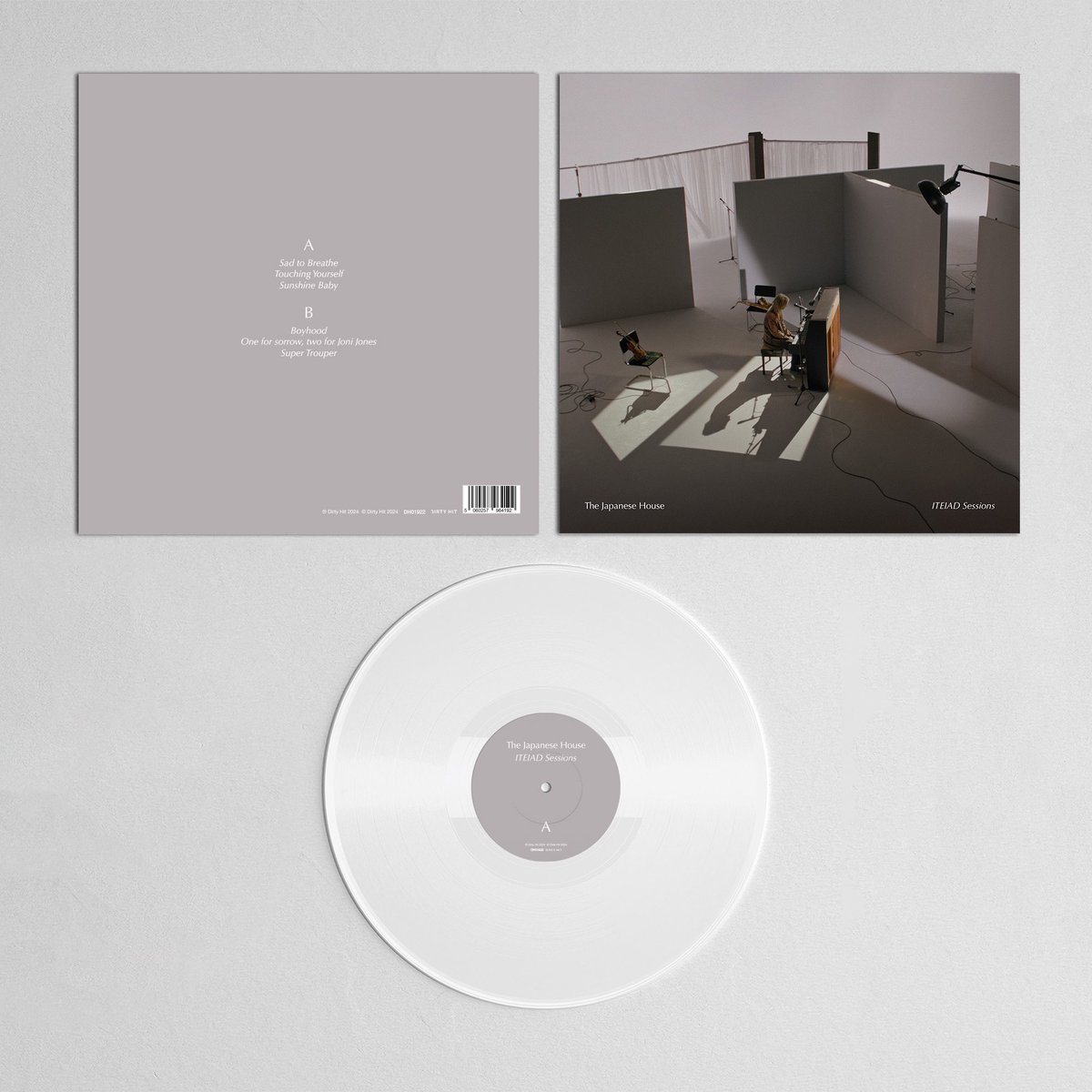 'ITEIAD Sessions' limited edition white vinyl for @RSDUK ☀️ Available 20th April 2024. Sign up now: thejapanesehouse.co.uk/signup/