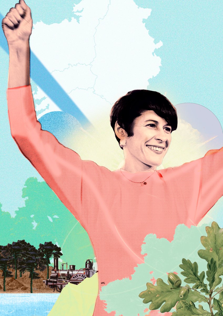 Así é como me ve a ilustradora <a href="/Laralars/">Lara Lars</a>. Un recordo precioso desta campaña  😍

A verdade é que así é como me sinto: preparada para construír coa vosa confianza #AMellorGaliza.

#ÉAgora