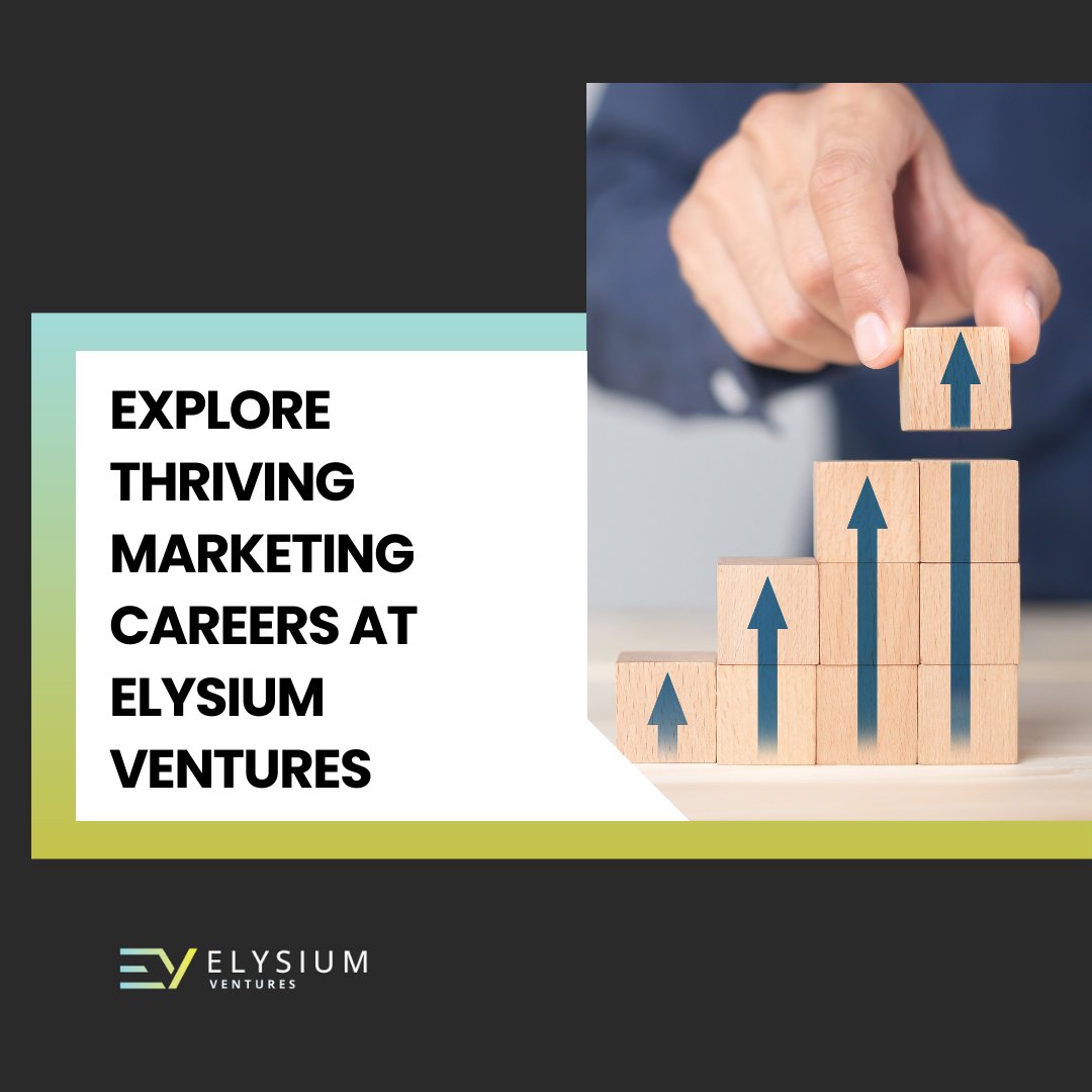 Join Elysium Ventures for a vibrant work environment, supportive staff, and an exceptional Marketing Management program. 
#TeamWork #CareerSuccess #ElysiumVentures #MarketingJobs