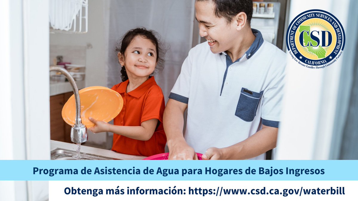 ca_csd's tweet image. ¡No pierda esta oportunidad! Los recursos del #LIHWAP están disponibles para ayudarle a ponerse al día con sus facturas de agua o alcantarillado. Dé el primer paso hacia su alivio aquí: csd.ca.gov/WaterBill. #PayMyH2OBill