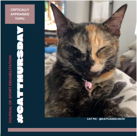 JSportRehab's tweet photo. CAT Thursday!
https://t.co/USmVF938GG
@KaitGasseling10 @KelleyRWiese @JatinAmbe
#CriticallyAppraisedTopic #Dance #Focus https://t.co/uYAL0qf6P8