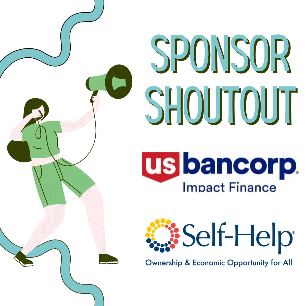 Season 3 is officially a wrap! A BIG thank you to our sponsors for this season, Self-Help Federal Credit Union and US Bancorp Impact Finance. ow.ly/YkpX50QATiE