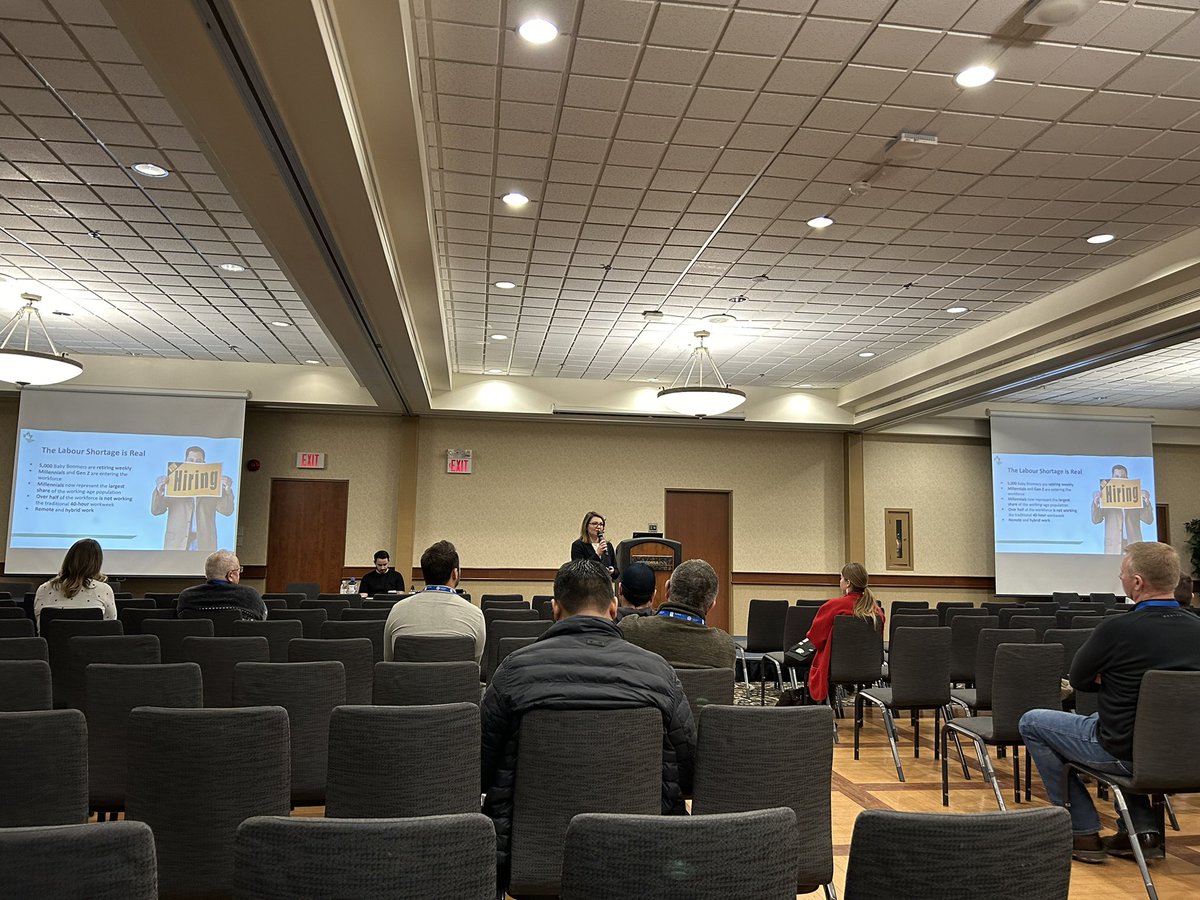 HR seminar at <a href="/CropConnect/">CropConnect</a> 

“27% of the ag workforce expected to retire in Canada by 2029”. 

That’s over double the natural turnover rate if using 40 years as a career length.