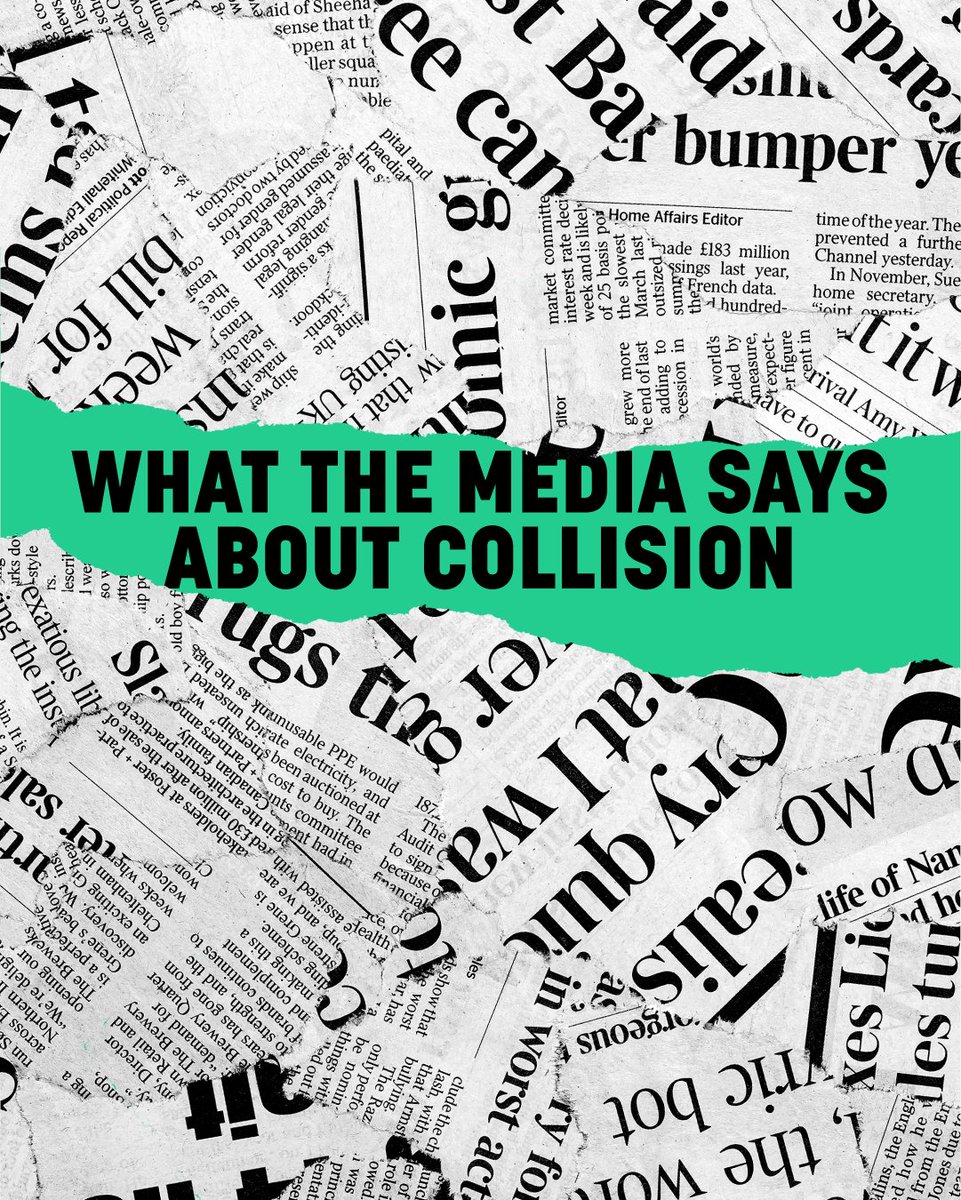 “Collision is one of the world’s biggest tech conferences.” – Bloomberg Discover what the world's leading tech journalists and global publications think of #CollisionConf 👇 ow.ly/B0xR50QBEek