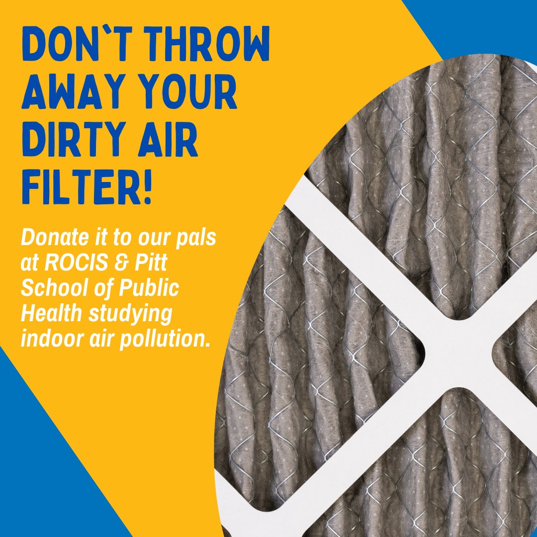 WANTED: Your dirty filters.

Yes, really! Here’s what’s going on: 
gasp-pgh.org/wanted-your-di…