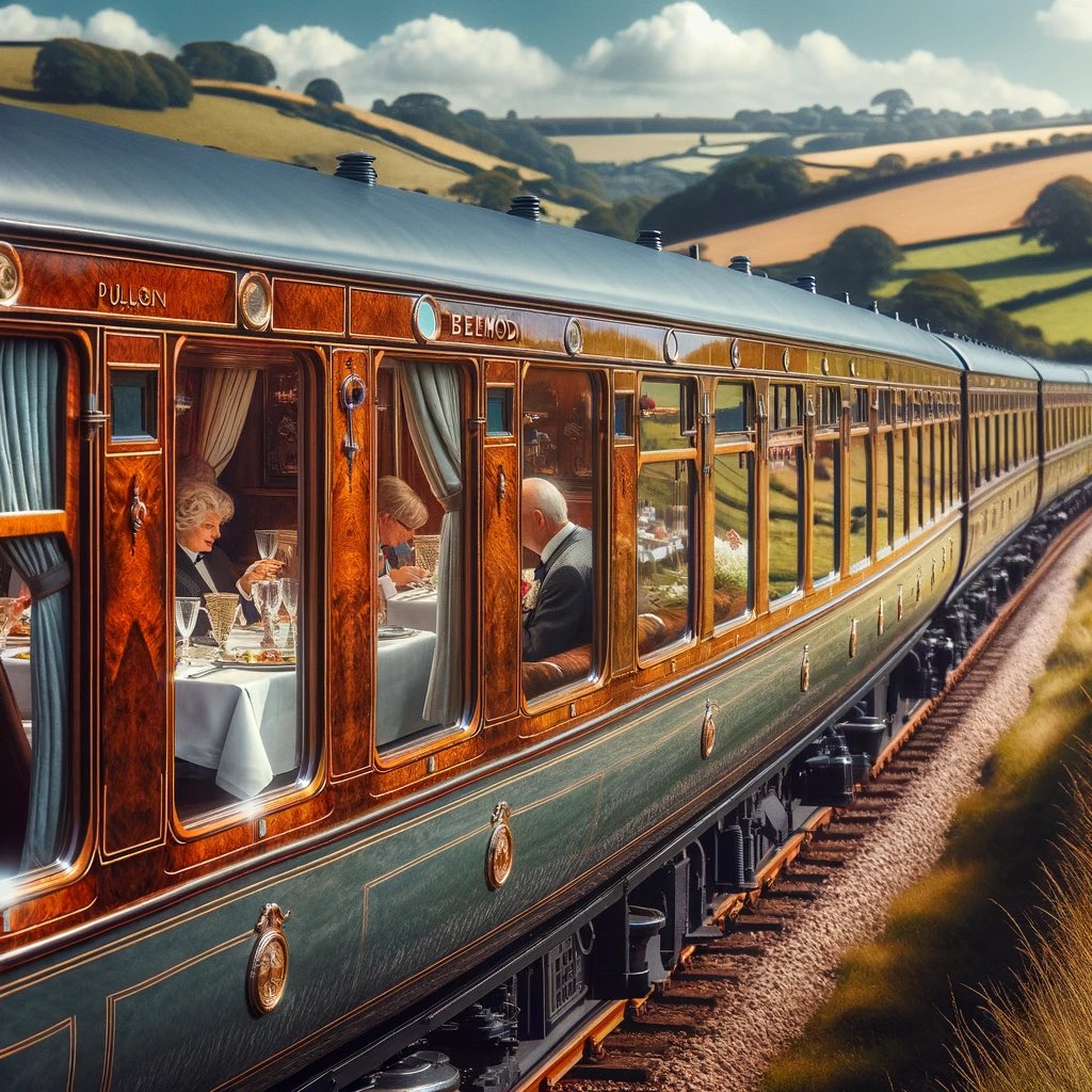 Dine aboard the Belmond British Pullman, UK’s luxury train offering exquisite meals in 1920s carriages through Southern England’s scenic routes. 

To find more of these places visit @E8TApp launching soon with trusted-GPS backed reviews. 

#LuxuryTrain #FineDining #TravelUK