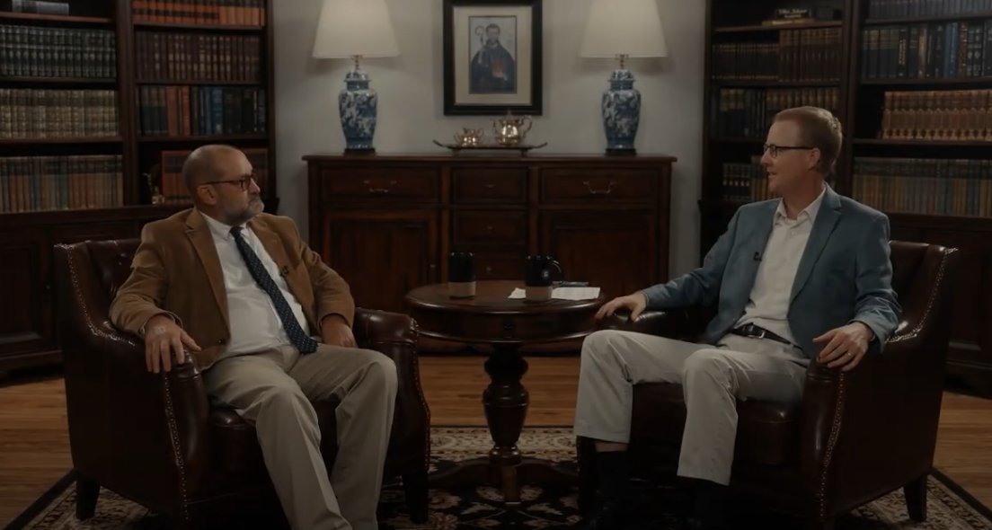 ignatiusinsight's tweet photo. Two wonderful theologians/authors, @LarryChappGS22 and @matthewjramage, talk about ecology, theology, and more @BenedictineKS. Both are contributors @cworldreport and Dr. Chapp's book "Confession of a Catholic Worker" was published in 2023 @IgnatiusPress: https://t.co/NOpeagvKS2 https://t.co/utkNfZt4nP