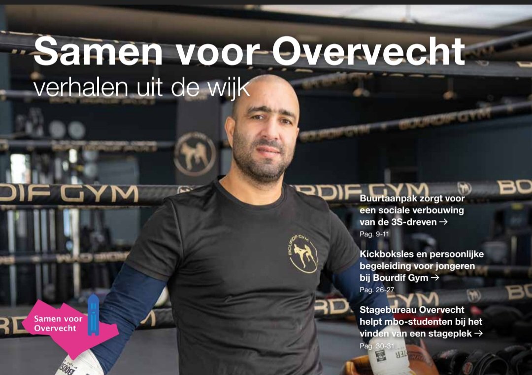 Nu af te halen op het wijkbureau. Het Samen voor Overvecht magazine met 11 verhalen uit de wijk. Je kunt 'm ook online lezen via echtovervecht.nl/2024/02/magazi… #samenvoorovervecht #mooiedingenverdienenaandacht