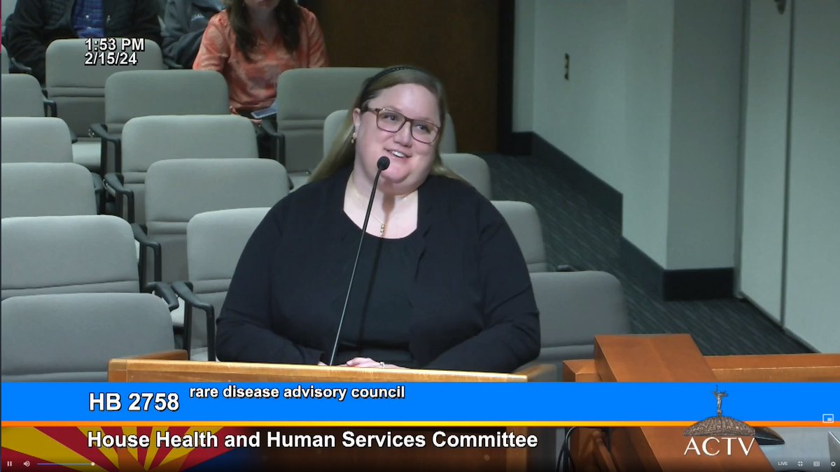 BarbyIngle's tweet photo. #Arizona #HB2758 - helping establish a Rare Disease Advisory Council by passing 9-1-0-0  in the Health and Human Services Committee. Thank you to Dr. Melissa, Jackie, and Chairman @SteveMontenegro and Bill Sponsor Rep Hernandez! #RareDiseases #HopeisTrue #AZLeg #NORD #RDAC https://t.co/e8j9eKv0xv