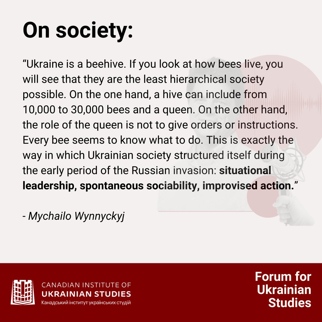 CanadianInstit3's tweet photo. In September, @UkrStudiesForum sat down with Mychailo Wynnyckyj to discuss grassroots resistance, educational reforms, and Ukrainian identities in times of war.
Full interview here: https://t.co/fEC6q16qG6
#UkrainianStudies #History #Ukraine #Education #Decolonization #CIUS https://t.co/HMsZYS4twY