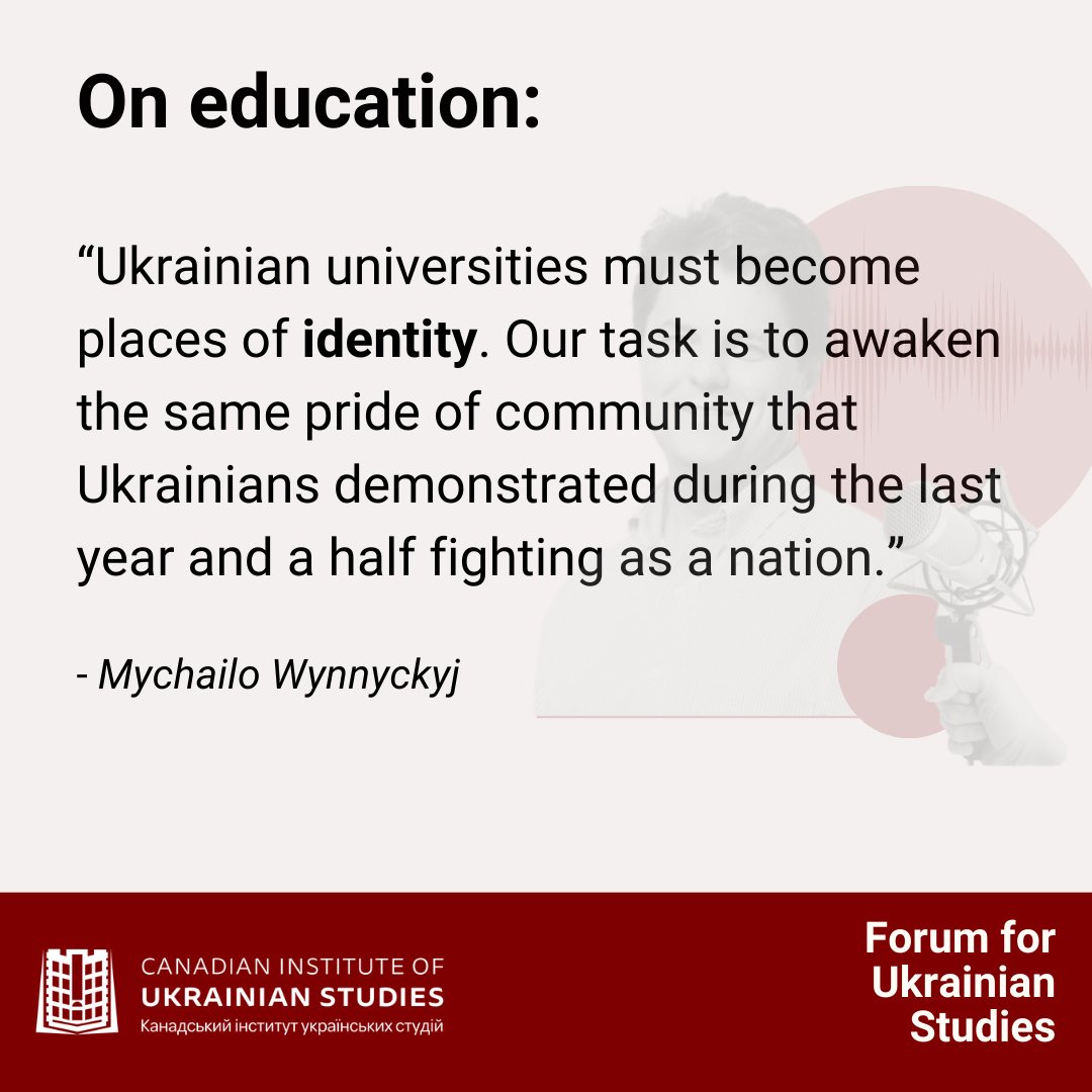 In September, @UkrStudiesForum sat down with Mychailo Wynnyckyj to discuss grassroots resistance, educational reforms, and Ukrainian identities in times of war.
Full interview here: bit.ly/42EPT8E
#UkrainianStudies #History #Ukraine #Education #Decolonization #CIUS
