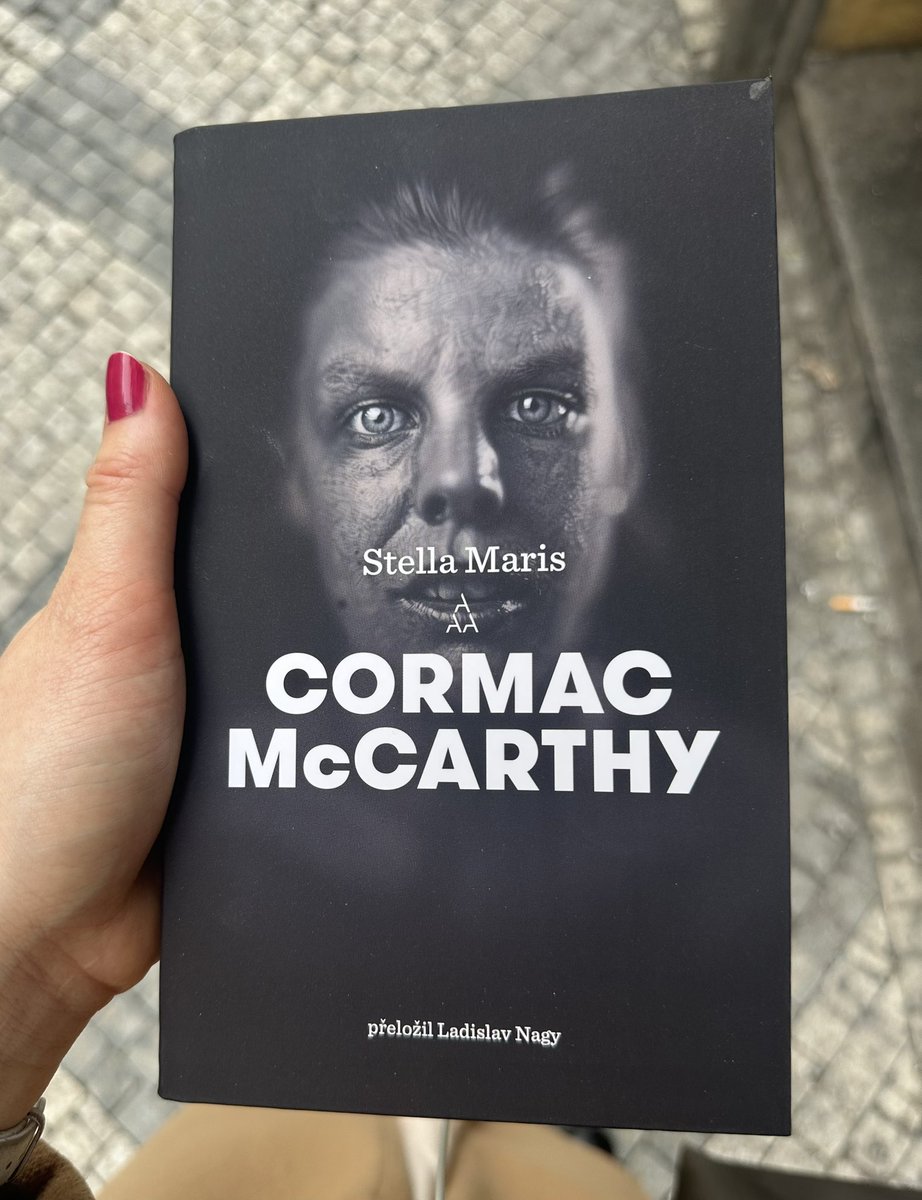 Dobrý večer, dnes vyšla! #stellamaris #cormacmccarthy