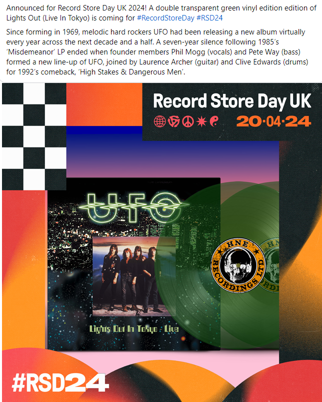 Official UFO (@ufo_rockband) on Twitter photo 