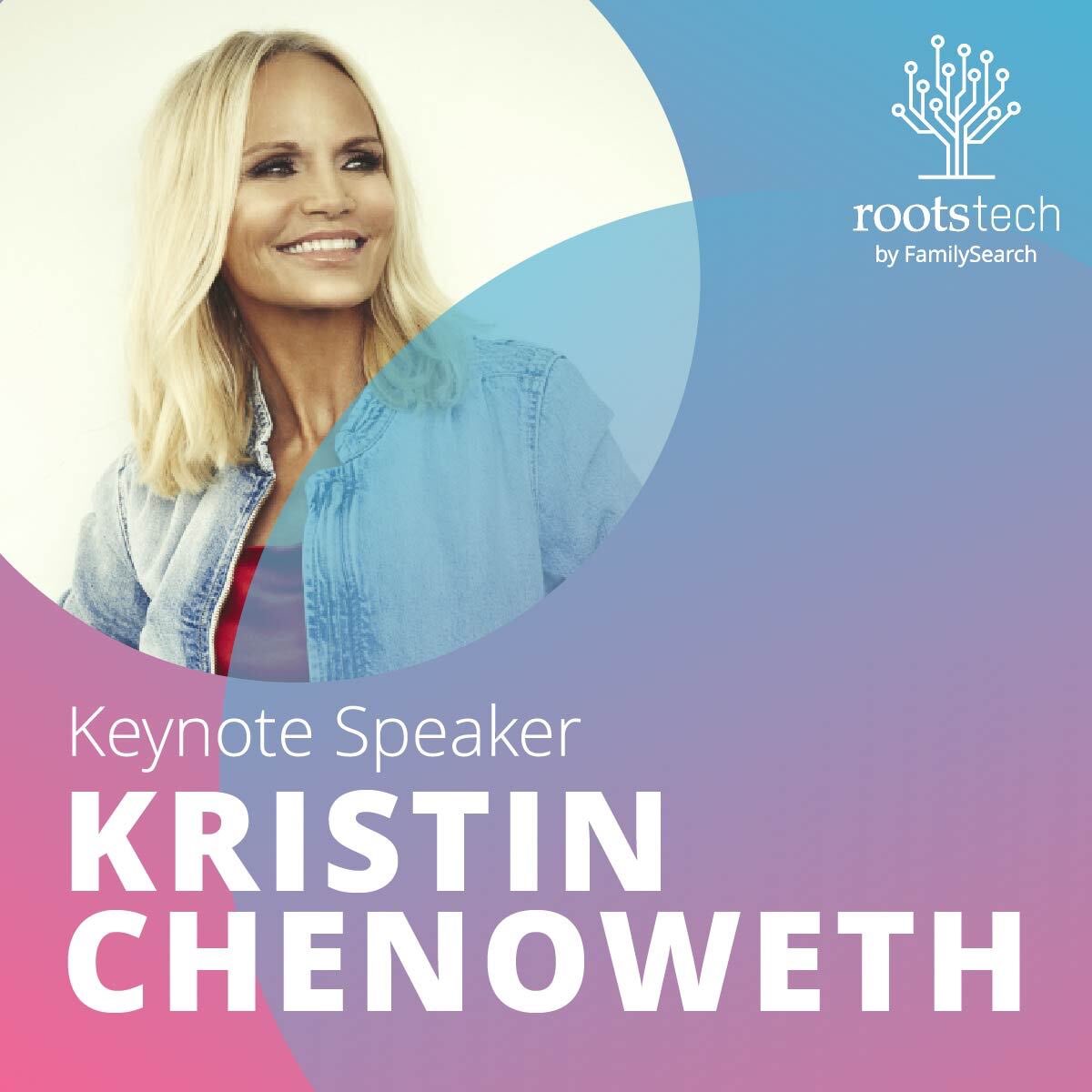 RootsTechConf's tweet photo. Kristin Chenoweth as our RootsTech 2024 keynote!
RootsTech is thrilled to announce that world-famous actress and musician Kristin Chenoweth will round out our three days of learning, inspiration, and connection at RootsTech 2024.

https://t.co/lZT0fyWMwJ https://t.co/Tk5hAYOKgq