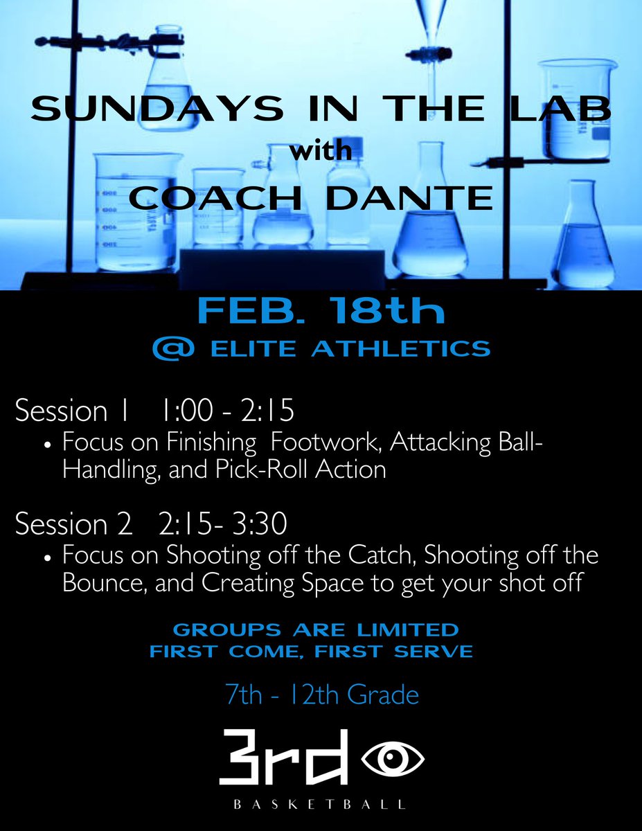 Here is this week’s workout. Come join in on the grind! See the link in the bio #3rdibasketball #CourtLife #InTheLab