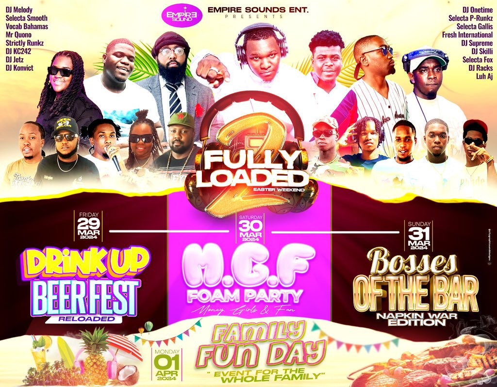 Easter weekend in abaco 🔥🔥