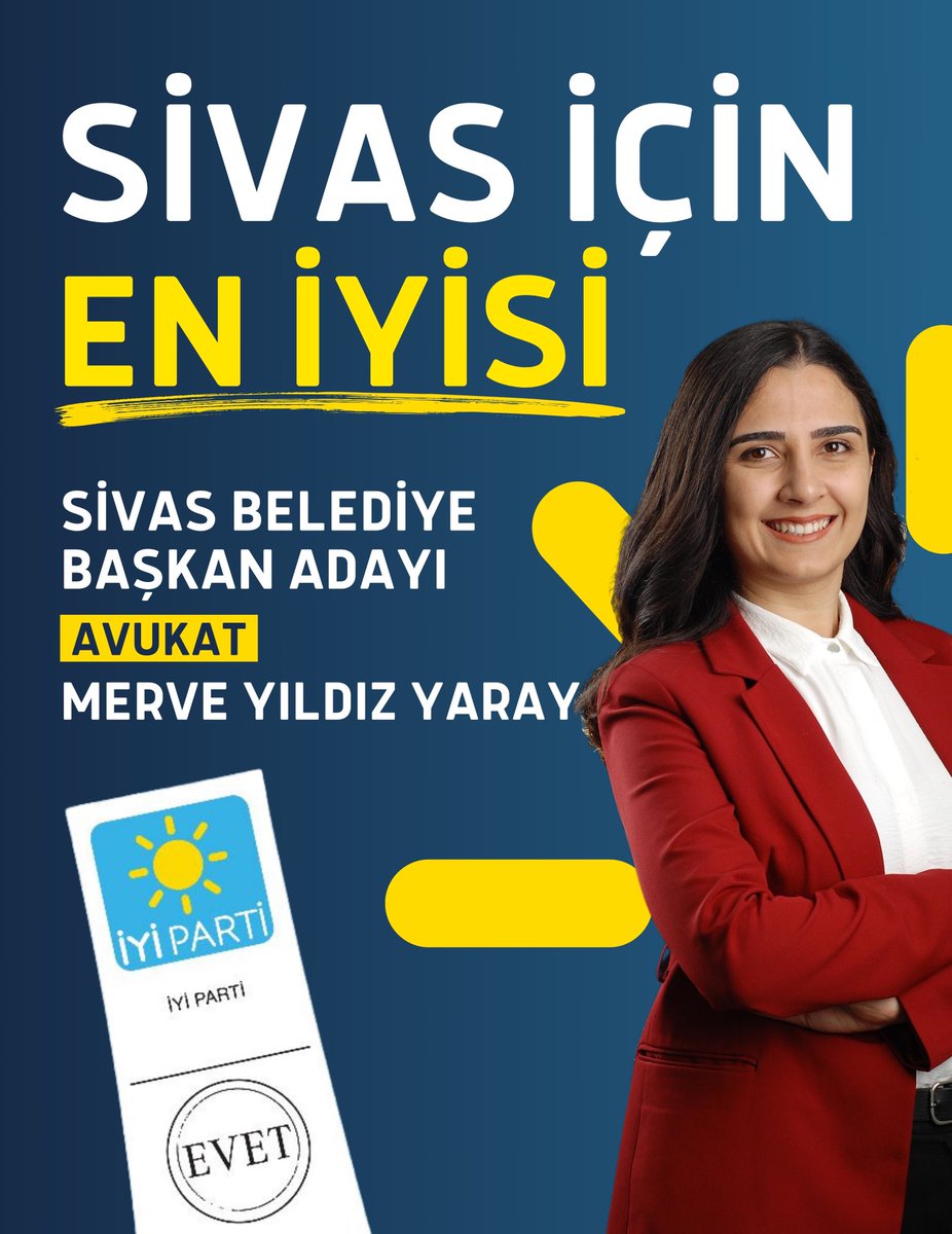 Siyasetin iki kutuplu karanlığına 
#MecburDeğilsin
Ya o ya da bu değil!
EN İYİSİ ☀️

#sivas #iyiolacak