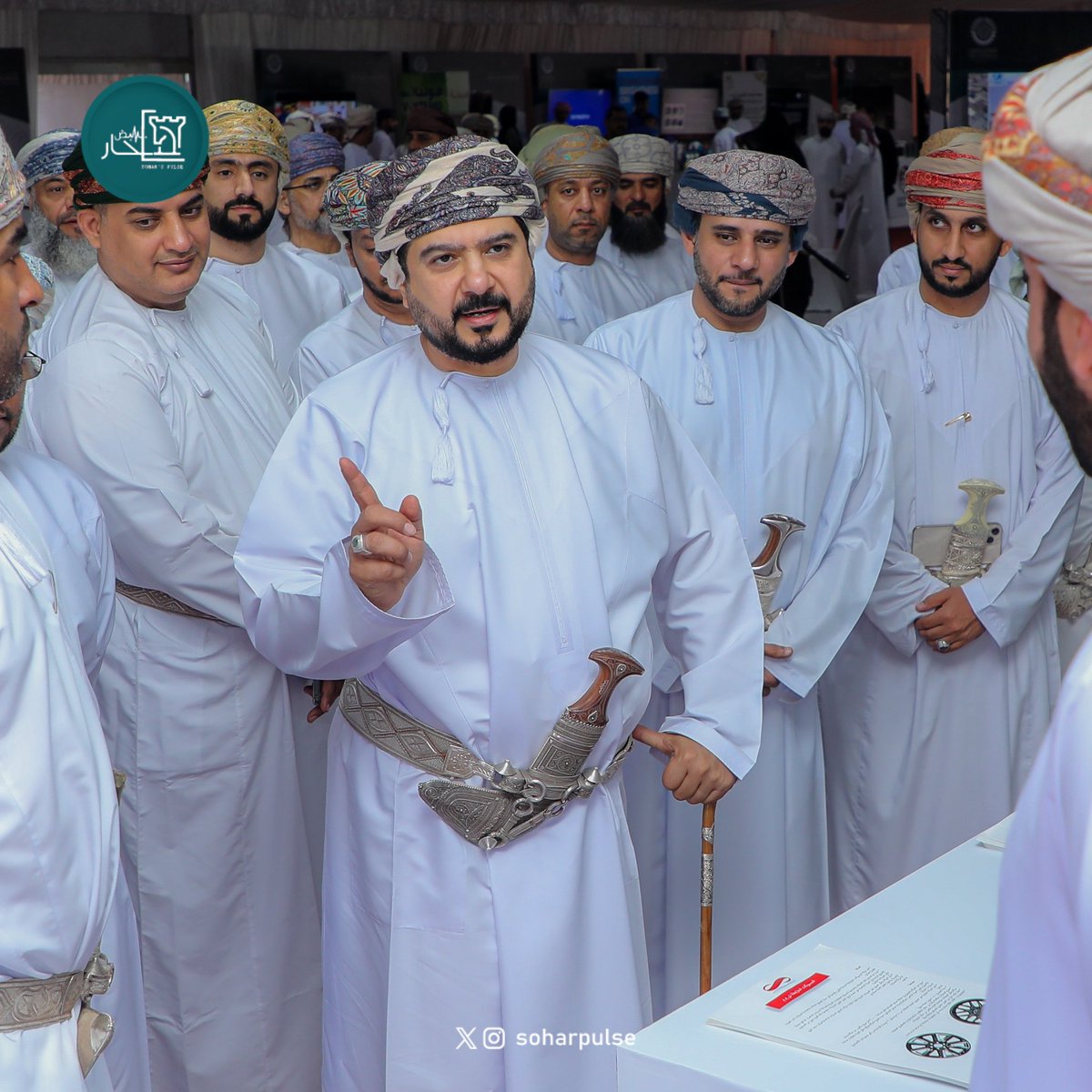 soharpulse's tweet image. نظّمت غرقة تجارة وصناعة عمان بمحافظة شمال الباطنة و وزارة التجارة والصناعة وترويج الاستثمار المعرض الصناعي وفعاليات اليوم الثاني ليوم الصناعة العماني تحت رعاية معالي قيس بن محمد اليوسف وزير التجارة والصناعة وترويج الاستثمار.

#يوم_الصناعة_العُمانية 
#صحار