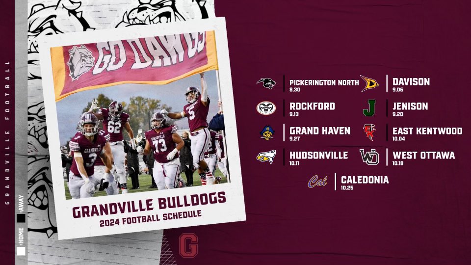 Grandville Football (@GrandvilleFB) on Twitter photo 2024-02-15 18:12:00